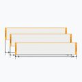 Badminton net OneTeam Netura 4 orange 2