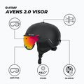 Children's ski helmet ATTABO Avens 2.0 Jr Visor black 2