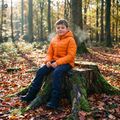 Children's jacket KADVA Litey JR orange 5