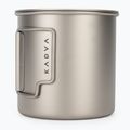 Tourist mug KADVA titanium ultralight gray 3