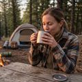 Tourist mug KADVA titanium ultralight gray 8