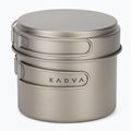 Mess tin KADVA titanium ultralight grey