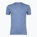 Men's thermal shirt WOOLCANO Merino 100% TEE0546 blue