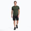 Men's Thermal T-Shirt WOOLCANO Merino 100% TEE0546 Green 2