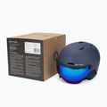 Children's ski helmet ATTABO Avens 2.0 Jr Visor dark blue 9
