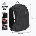 KADVA Zivo 10 l black hiking backpack 2