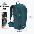 Hiking backpack KADVA Fleiro 30 l dark sea-green 2