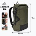 KADVA Londer 25 l green hiking backpack 2