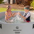 AQUASTIC ONSEN inflatable pool drop stitch 700 l 150 cm grey 17