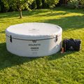 AQUASTIC ONSEN inflatable pool drop stitch 700 l 150 cm grey 18