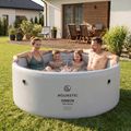 AQUASTIC ONSEN inflatable pool drop stitch 1200 l 178 cm grey 3