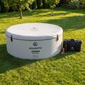 AQUASTIC ONSEN inflatable pool drop stitch 1200 l 178 cm grey 17