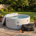 AQUASTIC ONSEN inflatable pool drop stitch 1200 l 178 cm grey 18