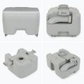 Portable toilet KADVA Throno grey 16