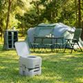 Tourist Toilet KADVA Throno Grey 4