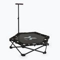 XTREXO Hop&Side Foldable Black Trampoline