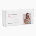 Dumbbell set XTREXO x Anna Lewandowska Bars 215 Azul Bruma 9