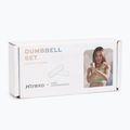 Dumbbell set XTREXO x Anna Lewandowska Bars 220 Milktea 9
