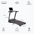 XTREXO X400 electric treadmill black 3