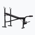 XTREXO BenchFit Lite training bench with stand and barbell black 8