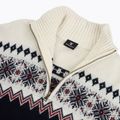 Men's sweater Woolcano SWT1091 Granatowy/Kremowy 8