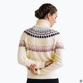 Women's sweater Woolcano SWT1092 Kremowy/Granatowy 2