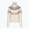 Women's sweater Woolcano SWT1092 Kremowy/Granatowy