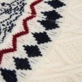 Women's sweater Woolcano SWT1092 Kremowy/Granatowy 5
