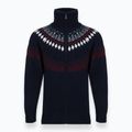 Men's sweater Woolcano SWT1093 Granatrowy/Kremowy 3