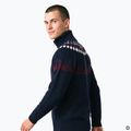 Men's sweater Woolcano SWT1093 Granatrowy/Kremowy 5