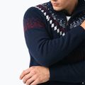 Men's sweater Woolcano SWT1093 Granatrowy/Kremowy 7