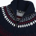 Men's sweater Woolcano SWT1093 Granatrowy/Kremowy 8