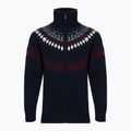 Men's sweater Woolcano SWT1093 Granatrowy/Kremowy