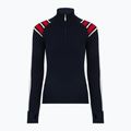 Women's sweater Woolcano SWT1094 Czarny/Kremowy/ Czerwony