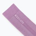 Women's ski socks Woolcano SCK1096 Szary/Różowy 3