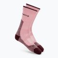 Women's socks Woolcano SCK1098 Różowy/Bordowy