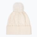 Women's cap Woolcano HAT1100 Kremowy 2