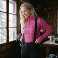 Women's thermal underwear set Woolcano SET1121 Pink 11