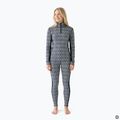 Women's thermal underwear set Woolcano SET1121 Granatowy