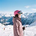 Children's balaclava WOOLCANO BAL1117 Pink 8