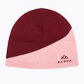 Women's cap Kadva Moss Bordowy/Różowy