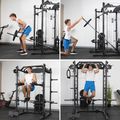 Multigym TREXO Hector Commercial black 2