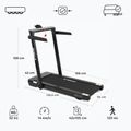 XTREXO TXO-W225 electric treadmill black 3