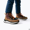 Children's snow boots KADVA RUBYE MID WP Brażowy/Czarny/Pomarańczowy 2
