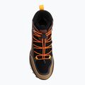 Children's snow boots KADVA RUBYE MID WP Brażowy/Czarny/Pomarańczowy 7