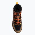 Children's snow boots KADVA RUBYE MID WP Brażowy/Czarny/Pomarańczowy 5