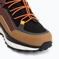 Children's snow boots KADVA RUBYE MID WP Brażowy/Czarny/Pomarańczowy 7