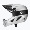 Bike helmet ATTABO State 1.0 full face silver 3