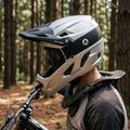Bike helmet ATTABO State 1.0 full face silver 10