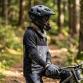 Children's bike helmet ATTABO Predator full face gray 10